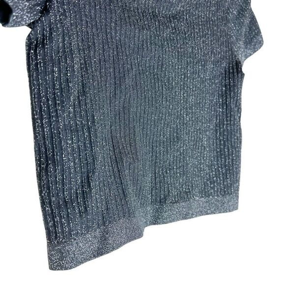 NEW Wild Fable Hematite Metallic Short Sleeve Seamless Baby T-Shirt XXS - Picture 6 of 6